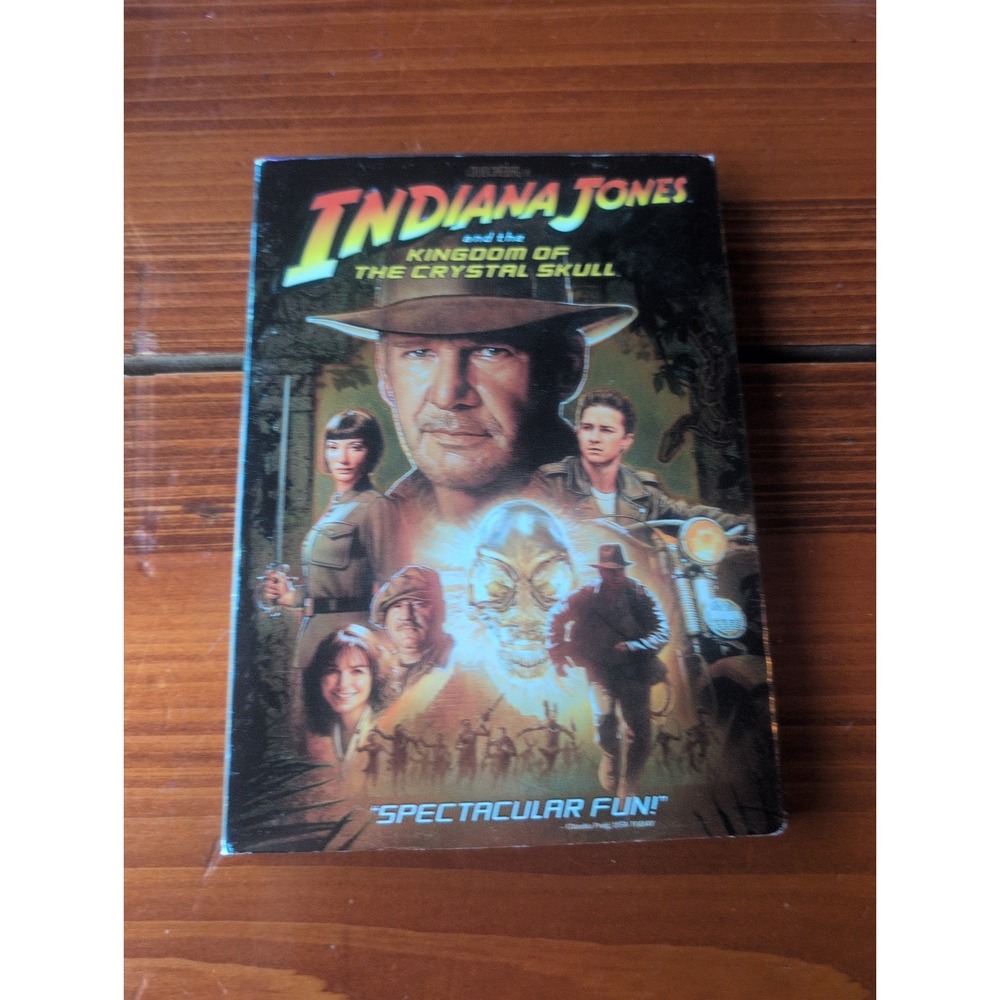Indiana Jones and the Kingdom of the Crystal Skull DVD 2008 Spielberg Lucas